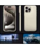 Spigen Thin Fit Apple iPhone 15 Pro Hoesje Back Cover Beige