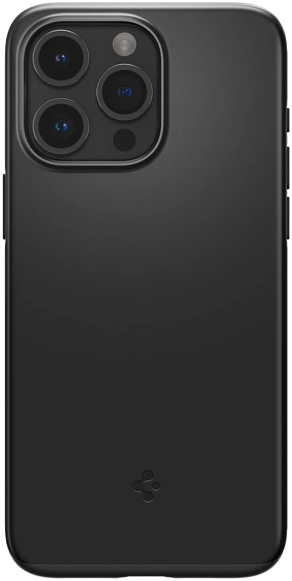 Spigen Thin Fit Apple iPhone 15 Pro Max Hoesje Back Cover Zwart afbeelding 12