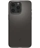 Spigen Thin Fit Apple iPhone 15 Pro Max Hoesje Back Cover Gunmetal