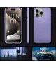 Spigen Thin Fit Apple iPhone 15 Pro Max Hoesje Back Cover Paars