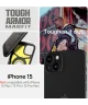 Spigen Tough Armor MagSafe Apple iPhone 15 Back Cover Hoesje Gunmetal