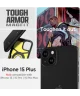 Spigen Tough Armor MagSafe Apple iPhone 15 Plus Hoesje Zwart