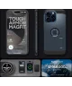 Spigen Tough Armor MagSafe Apple iPhone 15 Pro Hoesje Metal Slate