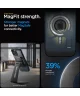 Spigen Tough Armor MagSafe Apple iPhone 15 Pro Max Hoesje Metal Slate