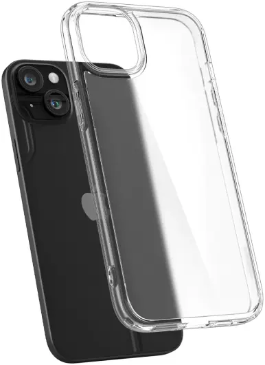 Spigen Ultra Hybrid Apple iPhone 15 Hoesje Back Cover Frost Clear afbeelding 7