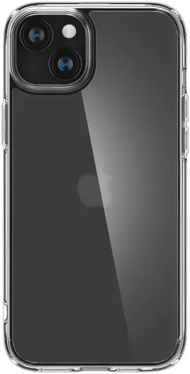 Spigen Ultra Hybrid Apple iPhone 15 Hoesje Back Cover Frost Clear afbeelding 11