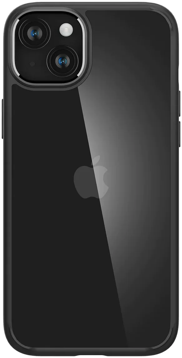 Spigen Ultra Hybrid Apple iPhone 15 Hoesje Back Cover Matte Zwart afbeelding 9