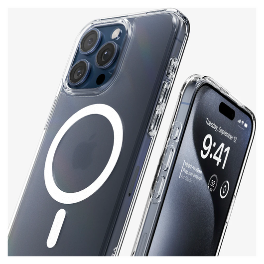 Spigen Ultra Hybrid MagSafe Apple iPhone 15 Pro Max Hoesje Wit afbeelding 9
