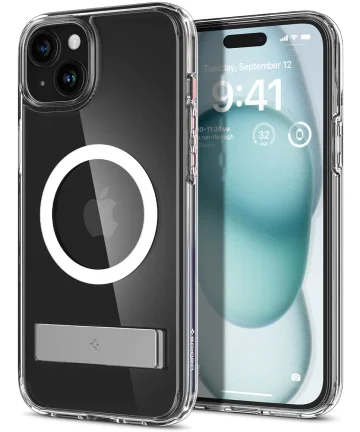 Spigen Ultra Hybrid MagSafe Apple iPhone 15 Hoesje Transparant Hoesjes