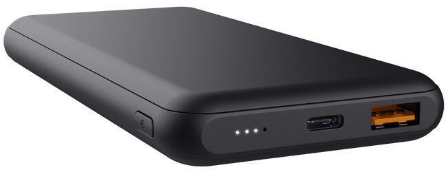 Trust Eco Redoh 10.000 mAh Powerbank Fast Charge USB / USB-C Zwart afbeelding 1