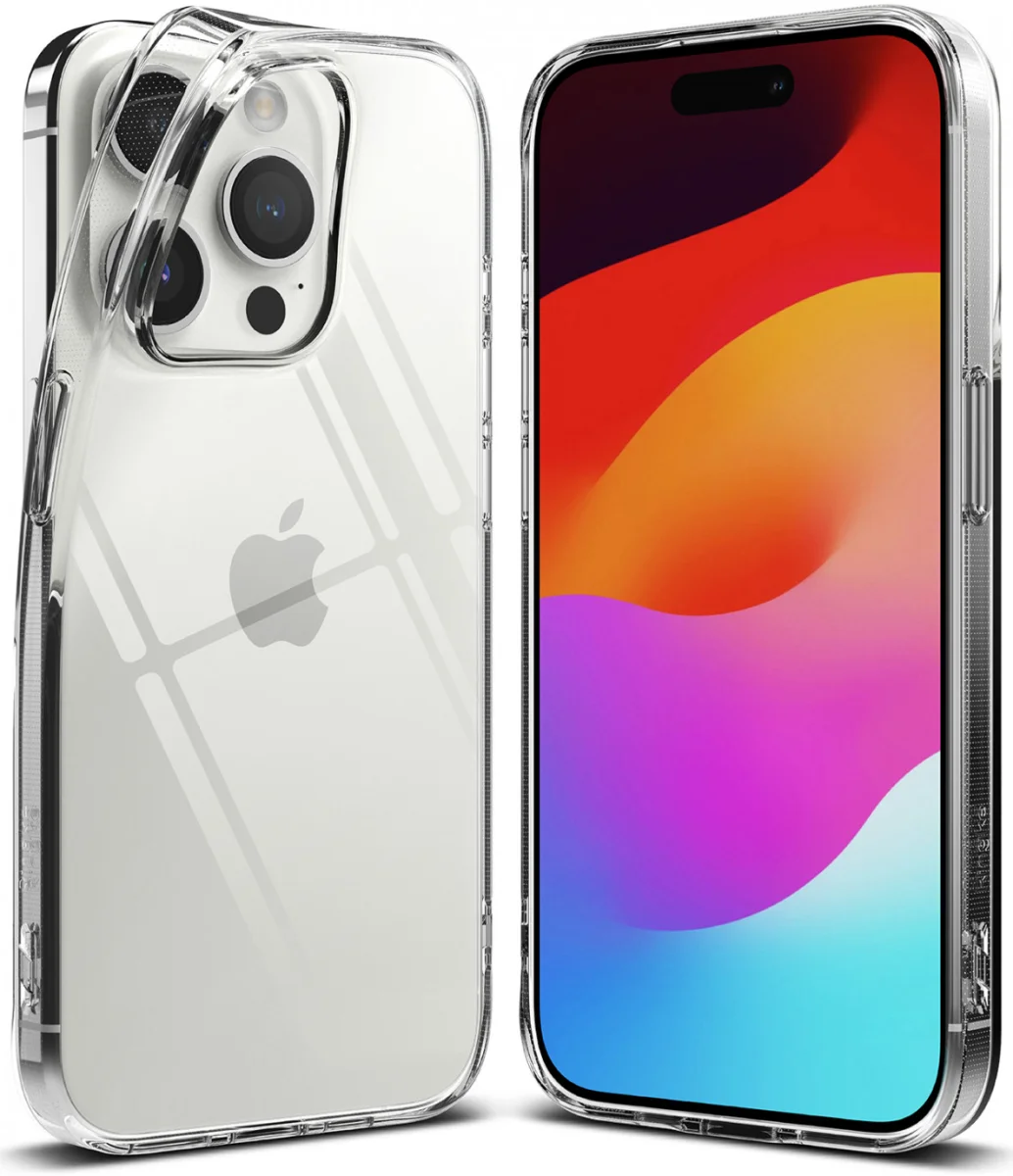 Ringke Air Apple iPhone 15 Pro Max Hoesje Flexibel TPU Transparant afbeelding 2
