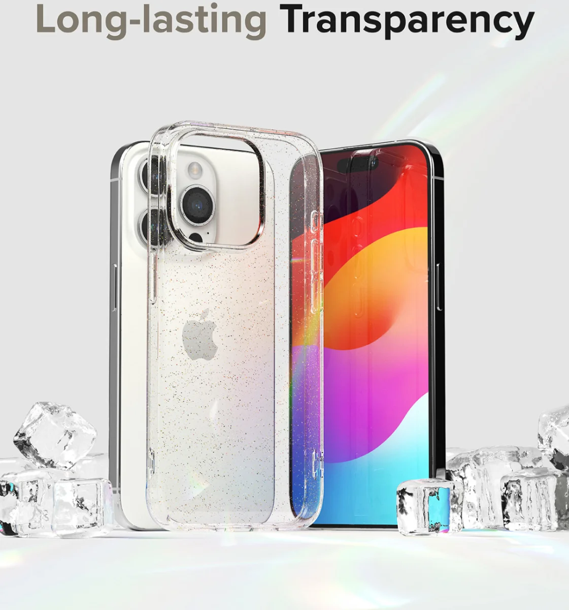 Ringke Air Apple iPhone 15 Pro Max Hoesje Flexibel TPU Transparant afbeelding 4