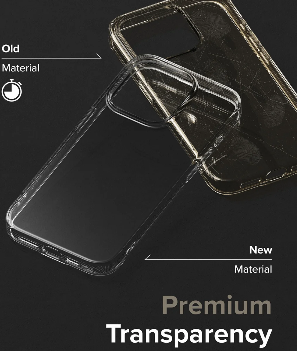 Ringke Air Apple iPhone 15 Pro Max Hoesje Flexibel TPU Transparant afbeelding 6