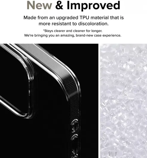 Ringke Air Apple iPhone 15 Pro Max Hoesje Flexibel TPU Transparant afbeelding 12