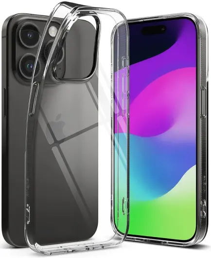 Ringke Air Apple iPhone 15 Pro Max Hoesje Flexibel TPU Transparant afbeelding 14