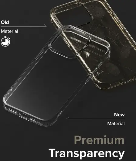 Ringke Air Apple iPhone 15 Pro Max Hoesje Flexibel TPU Transparant afbeelding 6