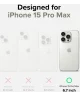 Ringke Air Apple iPhone 15 Pro Max Hoesje Flexibel TPU Glitter Clear