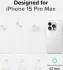 Ringke Silicone Apple iPhone 15 Pro Max Hoesje MagSafe Grijs afbeelding 4