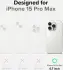 Ringke Silicone Apple iPhone 15 Pro Max Hoesje MagSafe Beige afbeelding 4