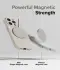 Ringke Silicone Apple iPhone 15 Pro Max Hoesje MagSafe Beige afbeelding 6