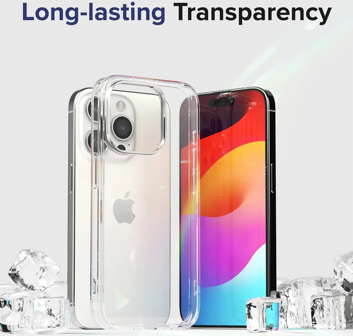 Ringke Fusion Apple iPhone 15 Pro Hoesje Back Cover Transparant afbeelding 3