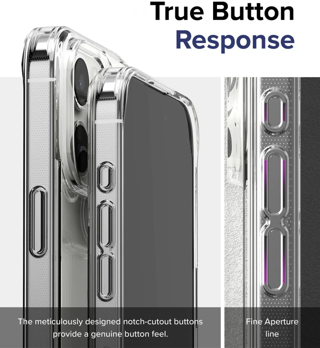 Ringke Fusion Apple iPhone 15 Pro Hoesje Back Cover Matte Transparant afbeelding 7