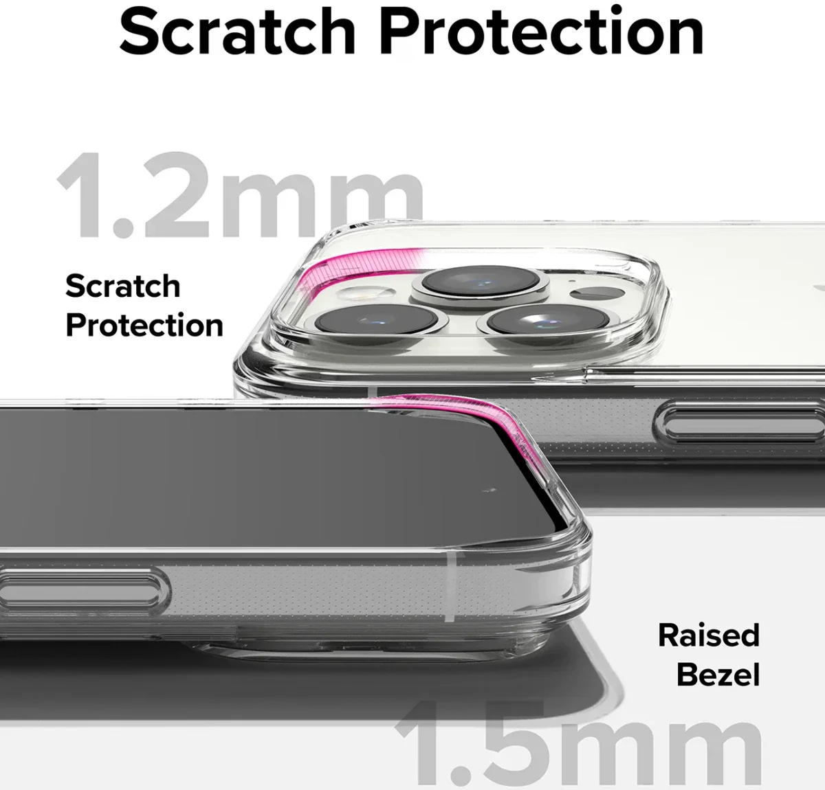 Ringke Fusion Apple iPhone 15 Pro Hoesje Back Cover Matte Transparant afbeelding 8
