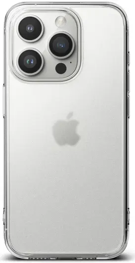 Ringke Fusion Apple iPhone 15 Pro Hoesje Back Cover Matte Transparant afbeelding 12