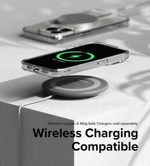 Ringke Fusion Apple iPhone 15 Pro Hoesje Back Cover Matte Transparant afbeelding 9