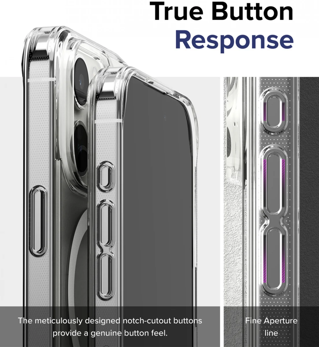 Ringke Fusion Magnetic iPhone 15 Pro Hoesje MagSafe Matte Transparant afbeelding 6
