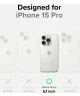 Ringke Air Apple iPhone 15 Pro Hoesje Flexibel TPU Transparant