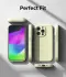 Ringke Silicone Apple iPhone 15 Pro Hoesje Back Cover MagSafe Beige afbeelding 7