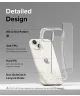 Ringke Fusion Apple iPhone 15 Plus Hoesje Back Cover Transparant