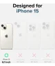 Ringke Fusion Apple iPhone 15 Plus Hoesje Back Cover Matte Transparant