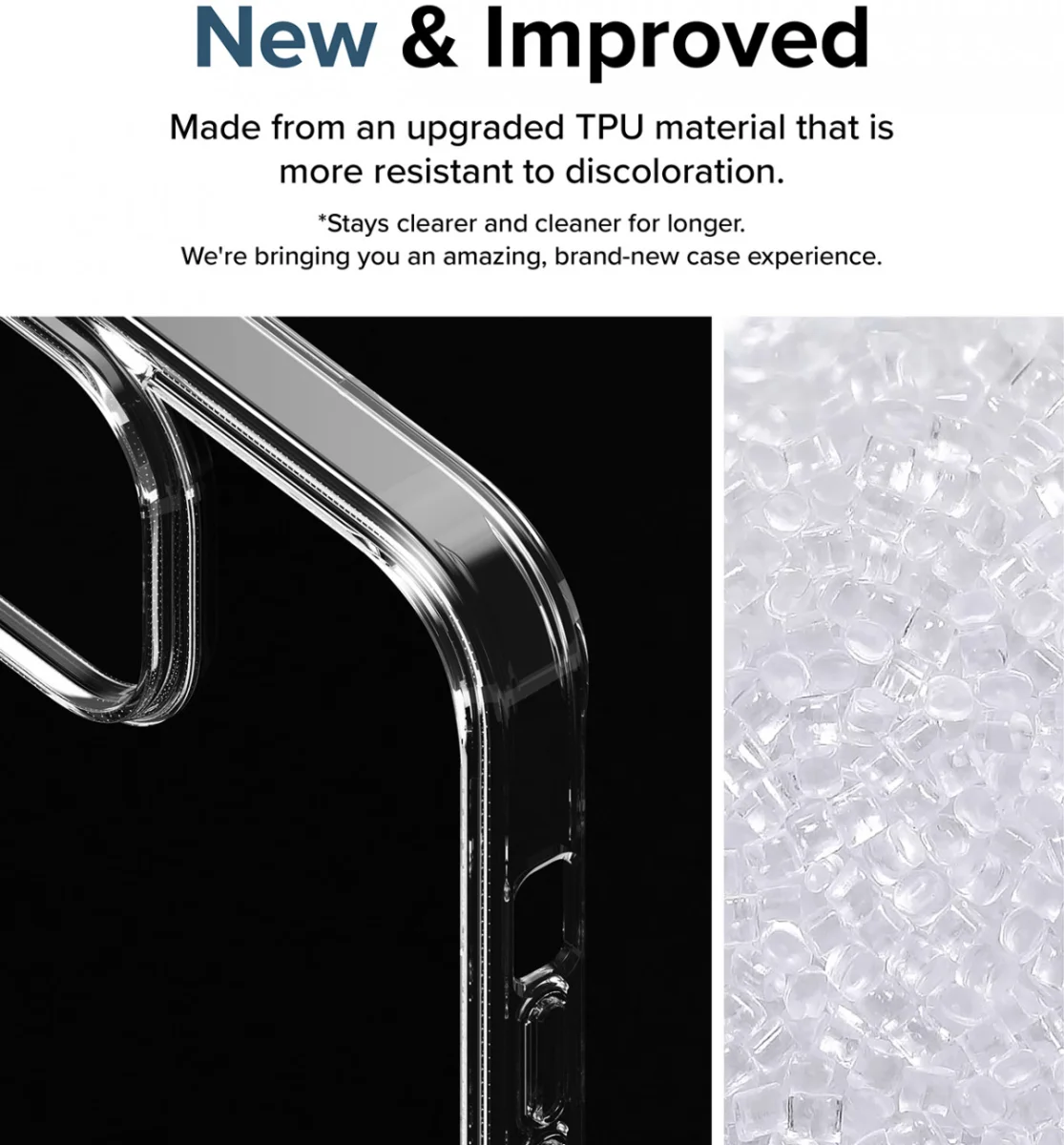 Ringke Fusion Apple iPhone 15 Plus Hoesje Back Cover Matte Transparant afbeelding 5