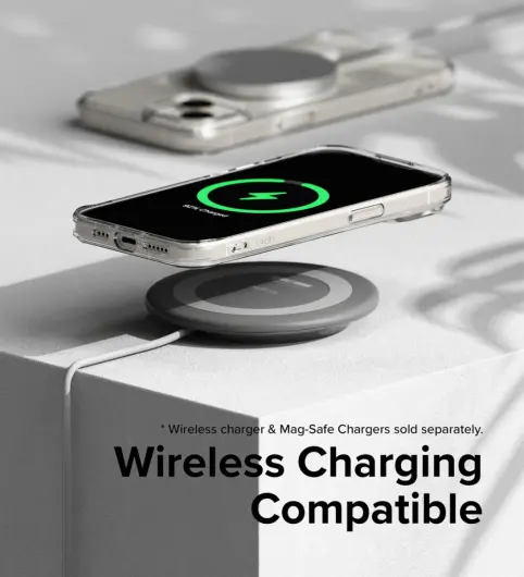 Ringke Fusion Apple iPhone 15 Plus Hoesje Back Cover Matte Transparant afbeelding 9