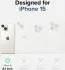 Ringke Fusion Apple iPhone 15 Plus Hoesje Back Cover Matte Transparant afbeelding 11