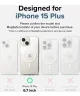 Ringke Fusion Apple iPhone 15 Plus Hoesje MagSafe Matte Transparant