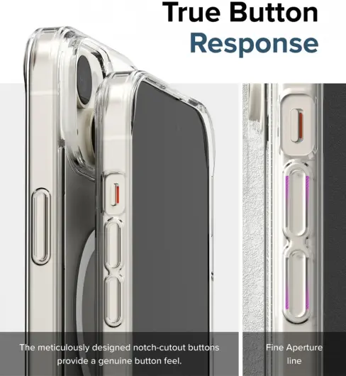 Ringke Fusion Apple iPhone 15 Plus Hoesje MagSafe Matte Transparant afbeelding 10