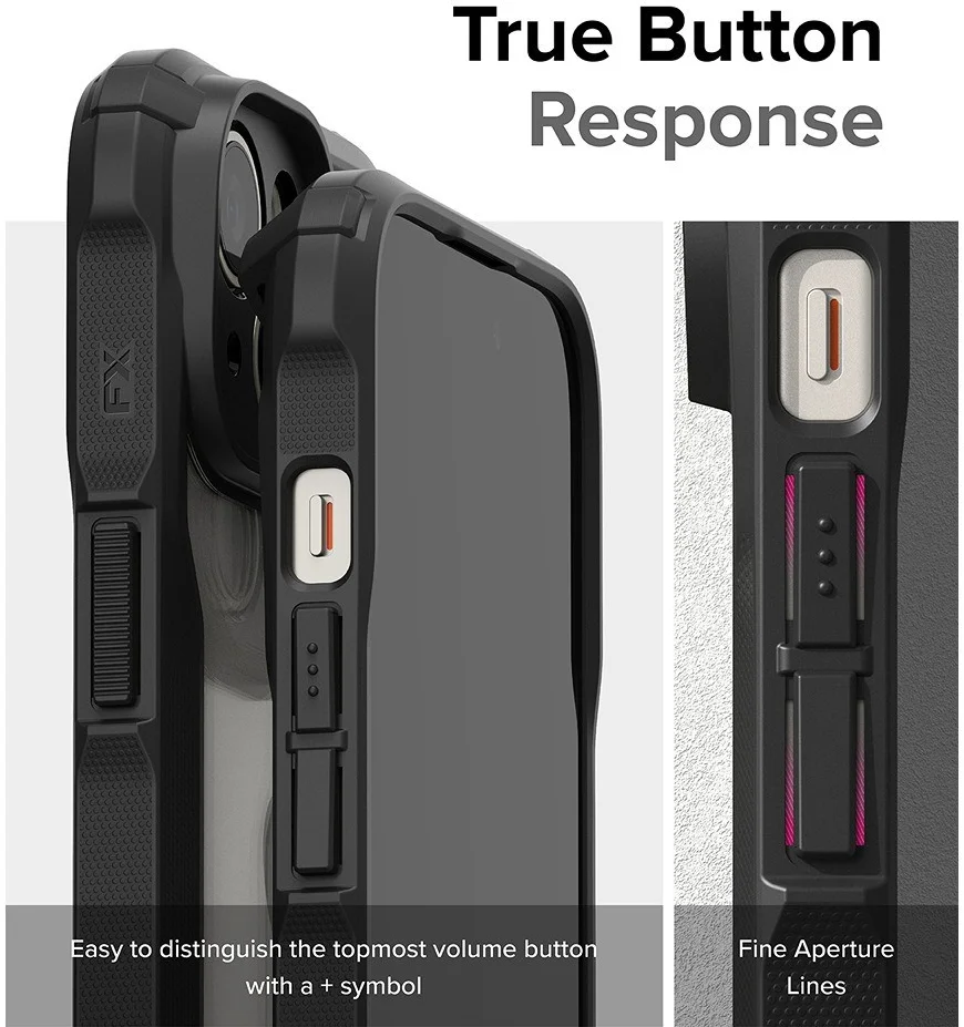 Ringke Fusion X Apple iPhone 15 Plus Hoesje Back Cover Zwart afbeelding 9