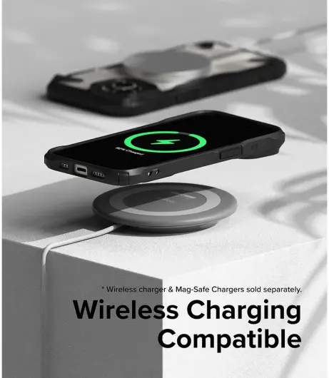 Ringke Fusion X Apple iPhone 15 Plus Hoesje Back Cover Zwart afbeelding 12