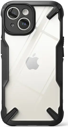 Ringke Fusion X Apple iPhone 15 Plus Hoesje Back Cover Zwart afbeelding 13