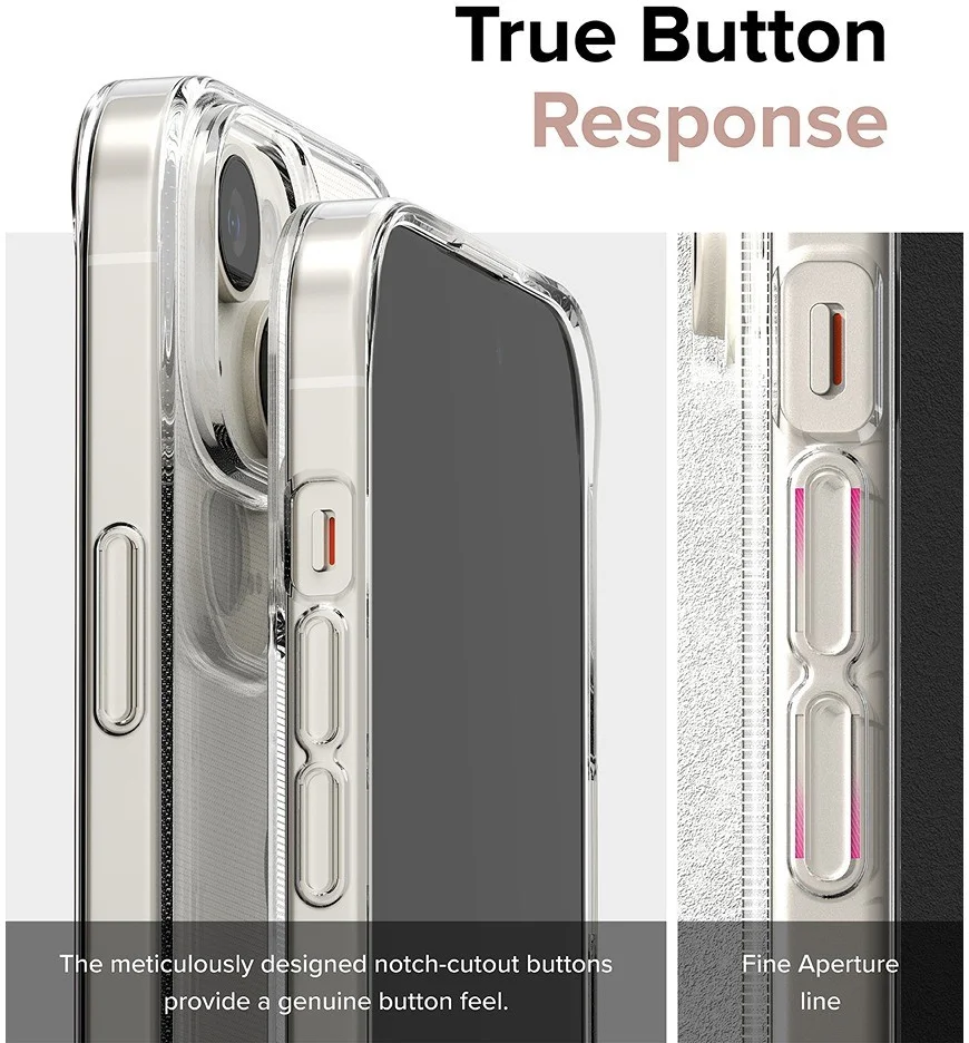 Ringke Air Apple iPhone 15 Plus Hoesje Flexibel TPU Transparant afbeelding 8