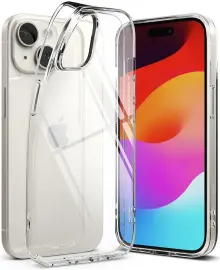 Ringke Air Apple iPhone 15 Plus Hoesje Flexibel TPU Transparant