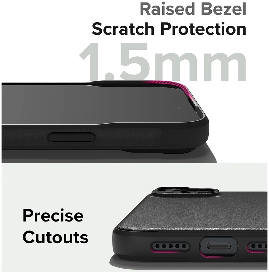 Ringke Onyx Apple iPhone 15 Plus Hoesje Flexibel TPU Back Cover Zwart afbeelding 10