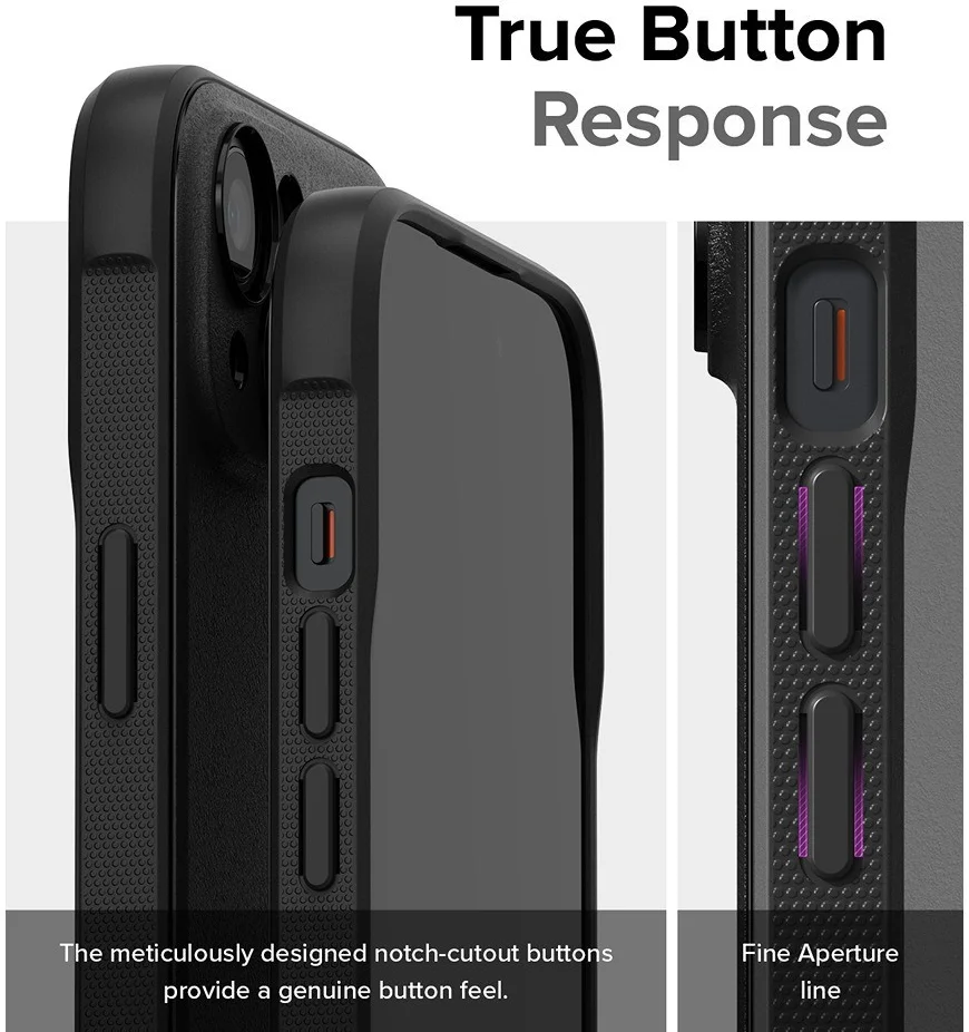 Ringke Onyx Apple iPhone 15 Plus Hoesje Flexibel TPU Back Cover Zwart afbeelding 9