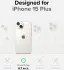 Ringke Onyx Apple iPhone 15 Plus Hoesje Flexibel TPU Back Cover Zwart afbeelding 7