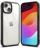 Ringke Fusion Bold Apple iPhone 15 Hoesje Back Cover Transparant Zwart