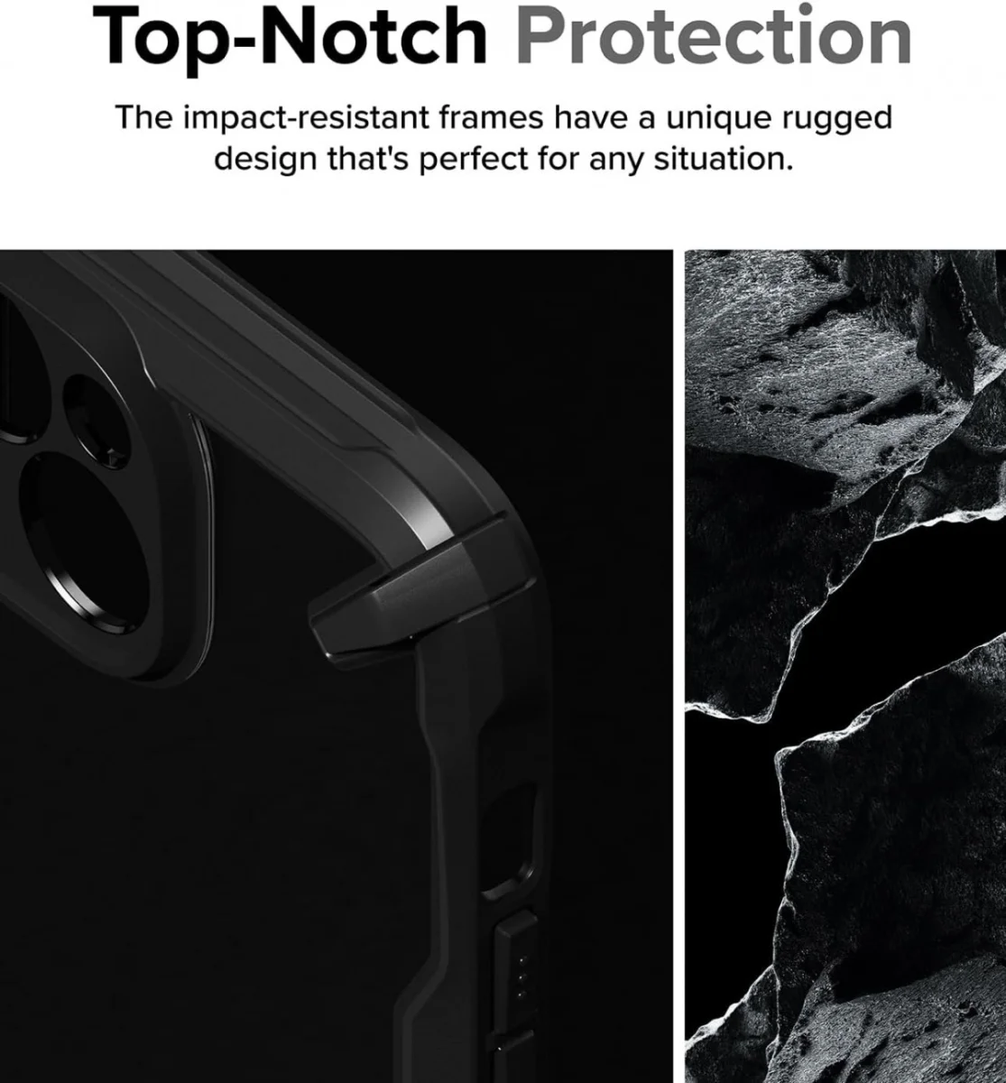 Ringke Fusion X Apple iPhone 15 Hoesje Back Cover Zwart afbeelding 10