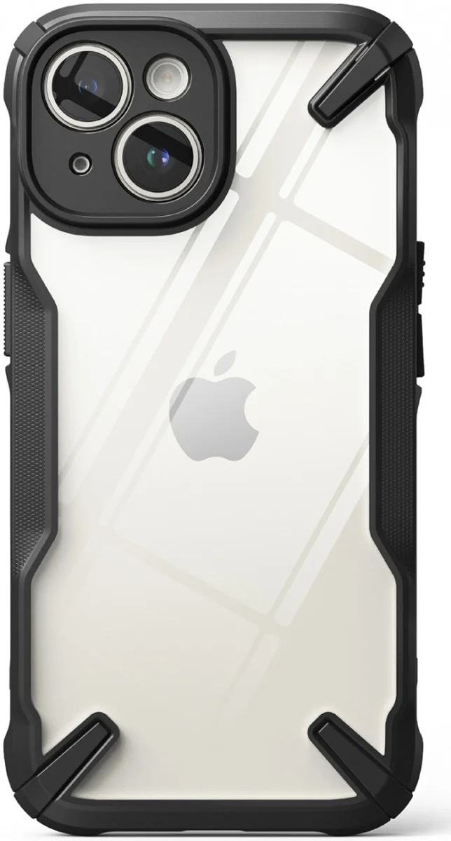 Ringke Fusion X Apple iPhone 15 Hoesje Back Cover Zwart afbeelding 11